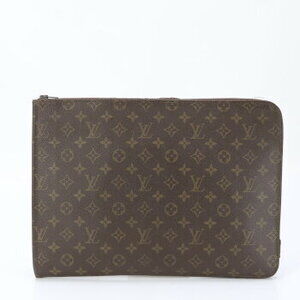 Louis Vuitton Monogram Poche Shoulder Bag Clutch